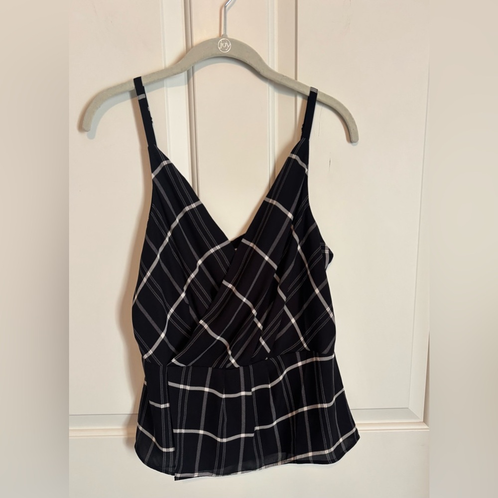 Cabi 3986 Check Crossover Cami